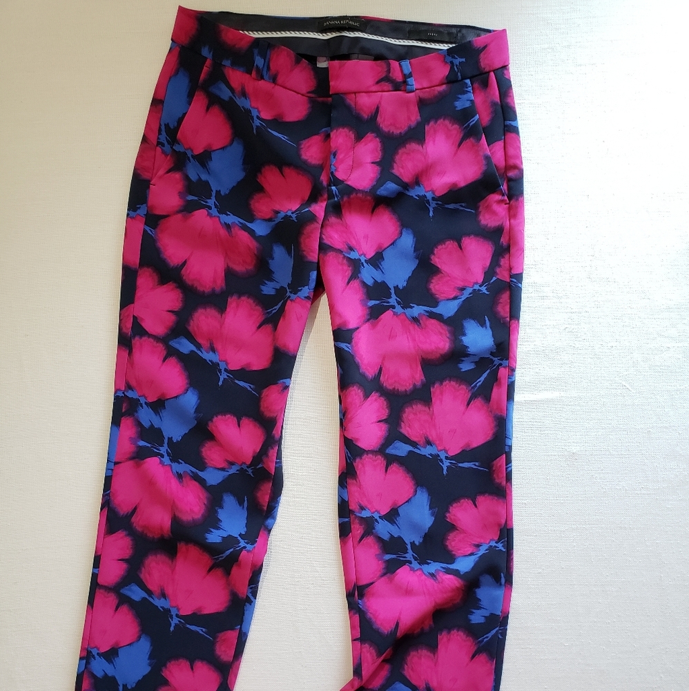 Banana Republic floral Avery pant